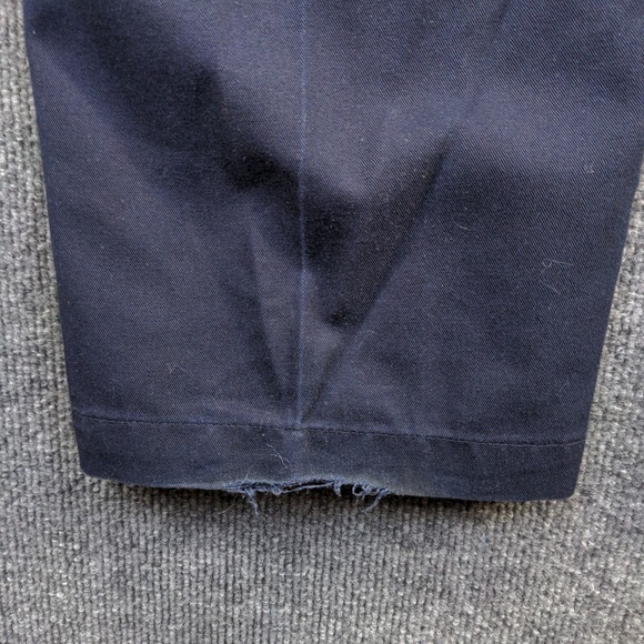 FedEx Stan Herman Men's Uniform Pants Blue Size 34R-33 Reflective Employee - Picture 5 of 12